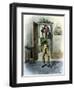 Tiny Tim Carried in Celebration, from Dickens' a Christmas Carol-null-Framed Giclee Print