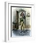 Tiny Tim Carried in Celebration, from Dickens' a Christmas Carol-null-Framed Giclee Print