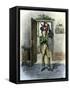 Tiny Tim Carried in Celebration, from Dickens' a Christmas Carol-null-Framed Stretched Canvas