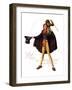 "Tiny Tim" or "God Bless Us Everyone", December 15,1934-Norman Rockwell-Framed Giclee Print