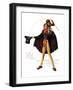 "Tiny Tim" or "God Bless Us Everyone", December 15,1934-Norman Rockwell-Framed Giclee Print