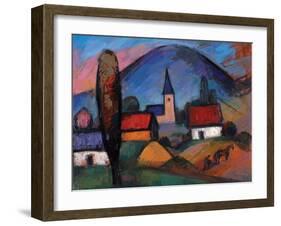 Tiny Village, 1963-Emil Parrag-Framed Giclee Print