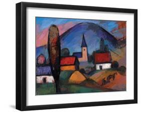 Tiny Village, 1963-Emil Parrag-Framed Giclee Print