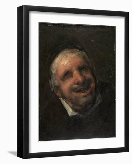 Tio Paquete, 1818-1820-Francisco de Goya-Framed Giclee Print