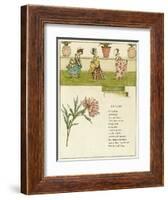 Tip-A-Toe-Kate Greenaway-Framed Art Print