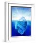 Tip of an Iceberg, Artwork-null-Framed Premium Photographic Print