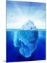 Tip of an Iceberg, Artwork-null-Mounted Premium Photographic Print