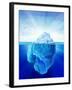 Tip of an Iceberg, Artwork-null-Framed Photographic Print