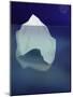 Tip of the Iceberg Floating in the Ocean-pablo guzman-Mounted Art Print