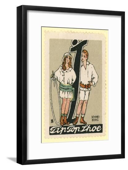 Tip Top Shoes--Framed Giclee Print