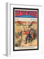 Tip Top Weekly: Dick Merriwell Shadowed-Burt L. Standish-Framed Art Print