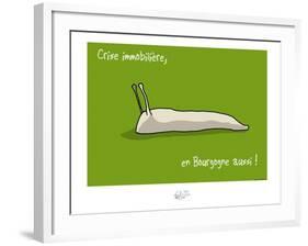 Tipe taupe - Crise immobilière en Bourgogne-Sylvain Bichicchi-Framed Art Print