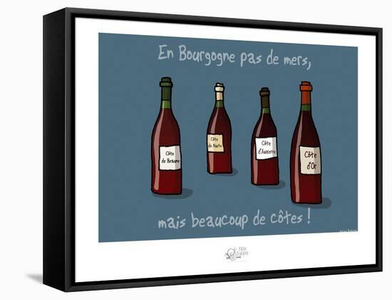 Tipe taupe - En Bourgogne, pas de mers-Sylvain Bichicchi-Framed Stretched Canvas