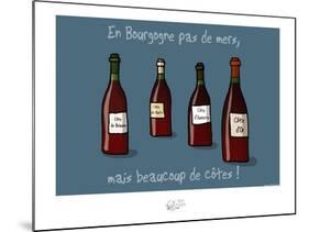 Tipe taupe - En Bourgogne, pas de mers-Sylvain Bichicchi-Mounted Art Print