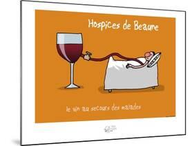 Tipe taupe - Hospice de Beaune-Sylvain Bichicchi-Mounted Art Print