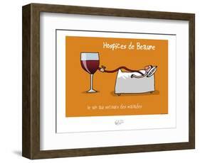 Tipe taupe - Hospice de Beaune-Sylvain Bichicchi-Framed Art Print