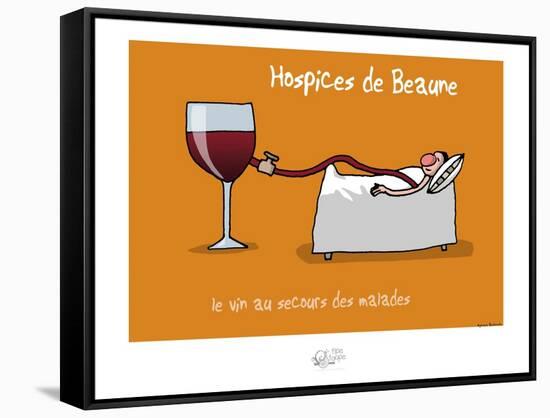 Tipe taupe - Hospice de Beaune-Sylvain Bichicchi-Framed Stretched Canvas