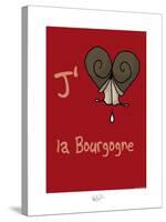 Tipe taupe - J'aime la Bourgogne (2)-Sylvain Bichicchi-Stretched Canvas