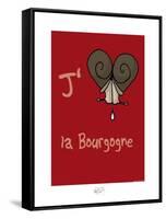 Tipe taupe - J'aime la Bourgogne (2)-Sylvain Bichicchi-Framed Stretched Canvas