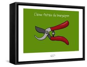 Tipe taupe - L'arme fatale bourguignone-Sylvain Bichicchi-Framed Stretched Canvas