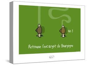 Tipe taupe - Retrouve l'escargot de Bourgogne-Sylvain Bichicchi-Stretched Canvas