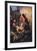 Tipoo Sultan's Body Was Found Buried Beneath Those of His Followers-Joseph Ratcliffe Skelton-Framed Giclee Print