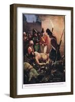 Tipoo Sultan's Body Was Found Buried Beneath Those of His Followers-Joseph Ratcliffe Skelton-Framed Giclee Print