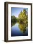 Tippecanoe River reflections, Tippecanoe State Park, Indiana, USA.-Anna Miller-Framed Photographic Print