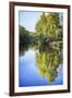 Tippecanoe River reflections, Tippecanoe State Park, Indiana, USA.-Anna Miller-Framed Photographic Print