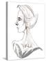 Tippi Hedren - caricature of American actress, born 1935-Neale Osborne-Stretched Canvas