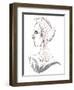 Tippi Hedren - caricature of American actress, born 1935-Neale Osborne-Framed Giclee Print
