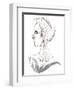 Tippi Hedren - caricature of American actress, born 1935-Neale Osborne-Framed Giclee Print