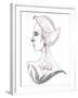 Tippi Hedren - caricature of American actress, born 1935-Neale Osborne-Framed Giclee Print