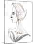 Tippi Hedren - caricature of American actress, born 1935-Neale Osborne-Mounted Giclee Print