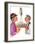 "Tipping the Scales,"October 3, 1936-Leslie Thrasher-Framed Giclee Print