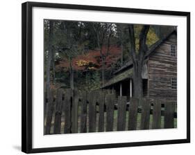 Tipton Place, Cades Cove, Great Smoky Mountains National Park, Tennessee, USA-Joanne Wells-Framed Photographic Print