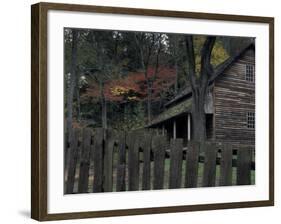 Tipton Place, Cades Cove, Great Smoky Mountains National Park, Tennessee, USA-Joanne Wells-Framed Photographic Print