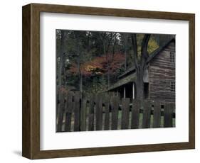 Tipton Place, Cades Cove, Great Smoky Mountains National Park, Tennessee, USA-Joanne Wells-Framed Photographic Print