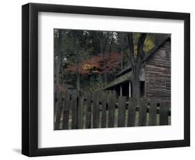 Tipton Place, Cades Cove, Great Smoky Mountains National Park, Tennessee, USA-Joanne Wells-Framed Photographic Print