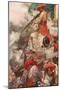Tipu Defends Mysore, 1799-A.d. Mccormick-Mounted Art Print