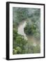 Tiputini River and Rainforest, Yasuni NP, Amazon Rainforest, Ecuador-Pete Oxford-Framed Photographic Print