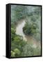 Tiputini River and Rainforest, Yasuni NP, Amazon Rainforest, Ecuador-Pete Oxford-Framed Stretched Canvas