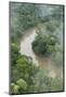 Tiputini River and Rainforest, Yasuni NP, Amazon Rainforest, Ecuador-Pete Oxford-Mounted Photographic Print