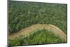 Tiputini River and Rainforest, Yasuni NP, Amazon Rainforest, Ecuador-Pete Oxford-Mounted Photographic Print