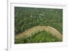 Tiputini River and Rainforest, Yasuni NP, Amazon Rainforest, Ecuador-Pete Oxford-Framed Photographic Print