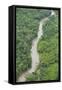 Tiputini River and Rainforest, Yasuni NP, Amazon Rainforest, Ecuador-Pete Oxford-Framed Stretched Canvas