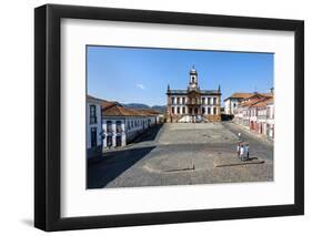 Tiradentes Plaza and Da Inconfidencia Museum-Gabrielle and Michael Therin-Weise-Framed Photographic Print