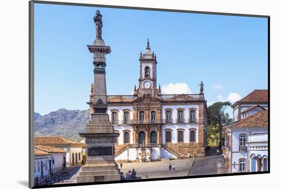 Tiradentes Plaza and Da Inconfidencia Museum-Gabrielle and Michel Therin-Weise-Mounted Photographic Print