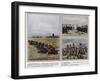 Tirailleurs Senegalais, Au Camp De Frejus, Les Faisceaux-Jules Gervais-Courtellemont-Framed Photographic Print