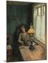 Tired, 1885 (Oil on Canvas)-Christian Krohg-Mounted Giclee Print